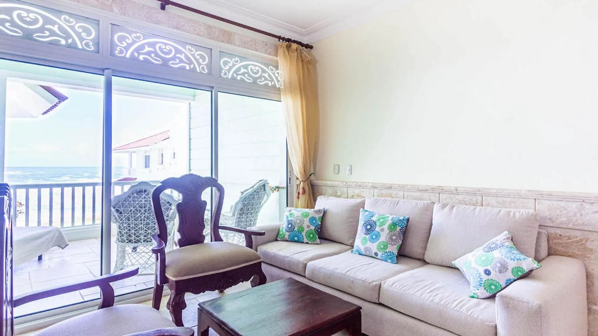 Oceanfront Apartment In Cabarete With Shared Pool And Beach Access